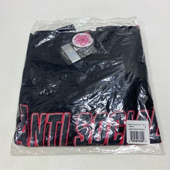 New - Anti Social Social Club -  McGregor Notorious Ufc Tee shirt - Black - SML - Picture 5 of 6